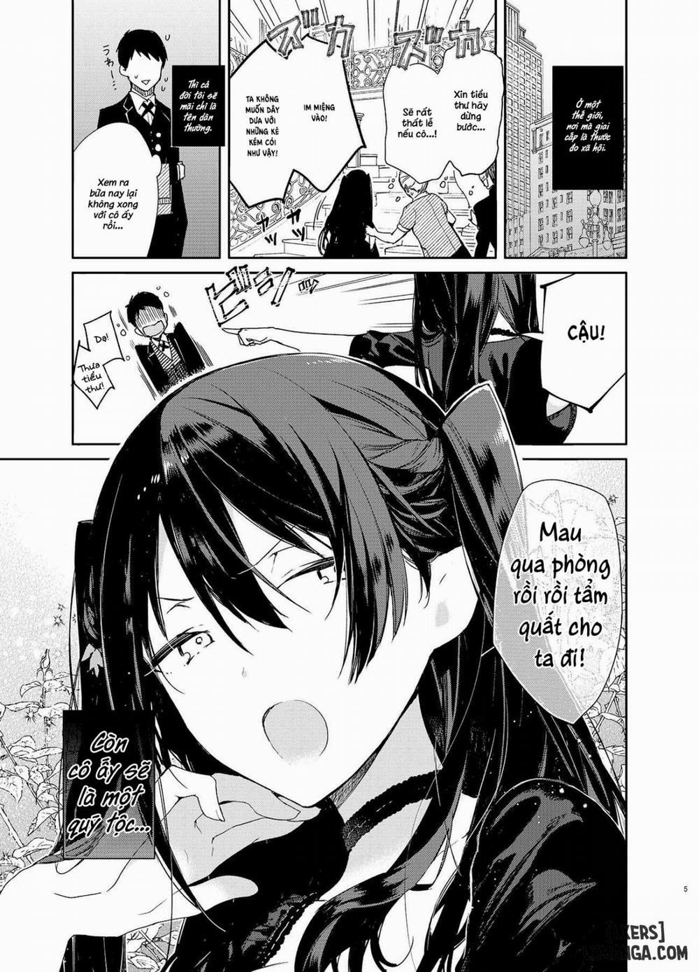Takabisha Kyonyuu Ojou-sama to Himitsu no Ecchi Oneshot trang 3