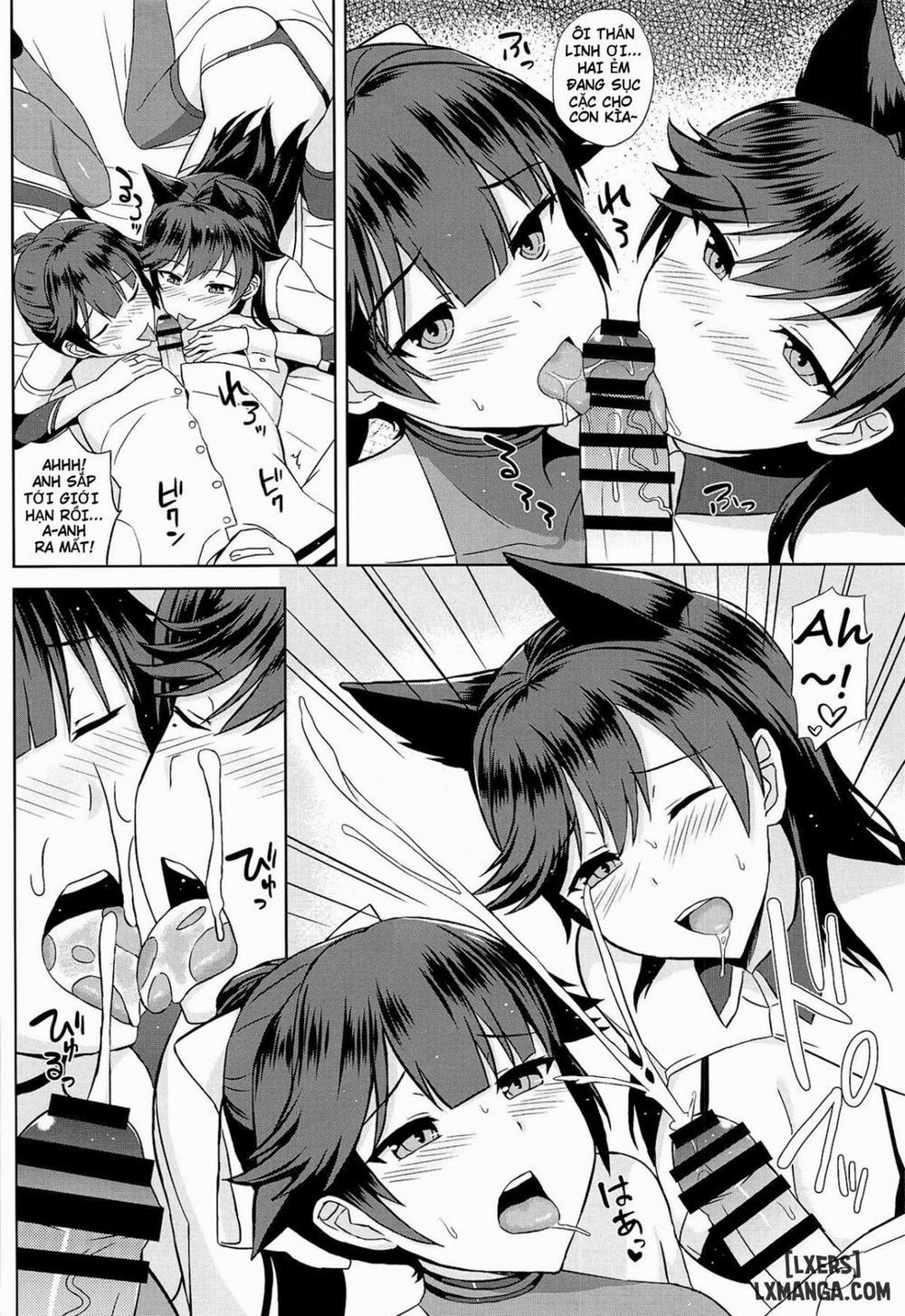 Takao to Atago no Choppiri H na RQ Satsueikai Oneshot trang 9