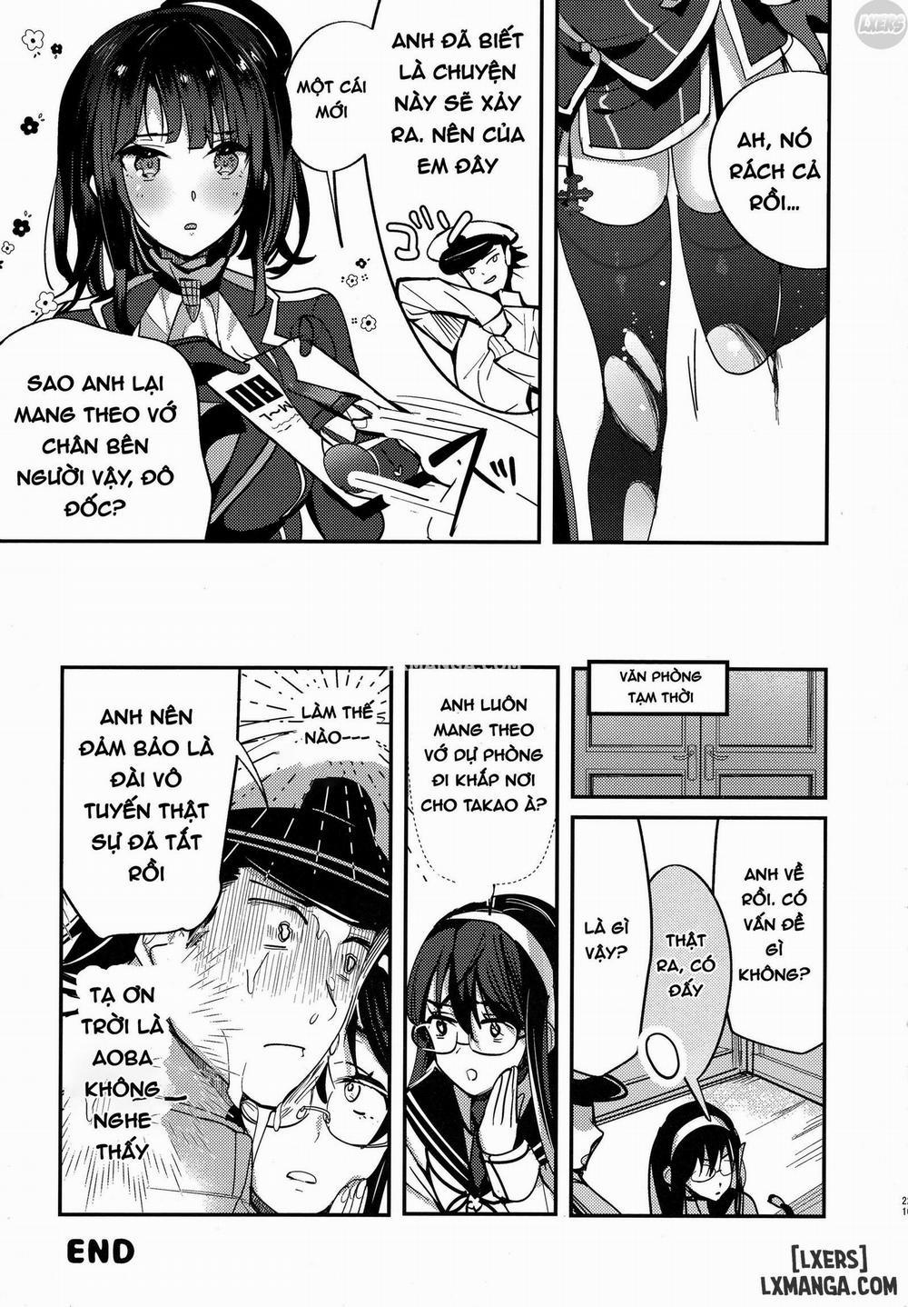 Takao Tou no Ue ni Itaru Haneru Thrill Oneshot trang 19