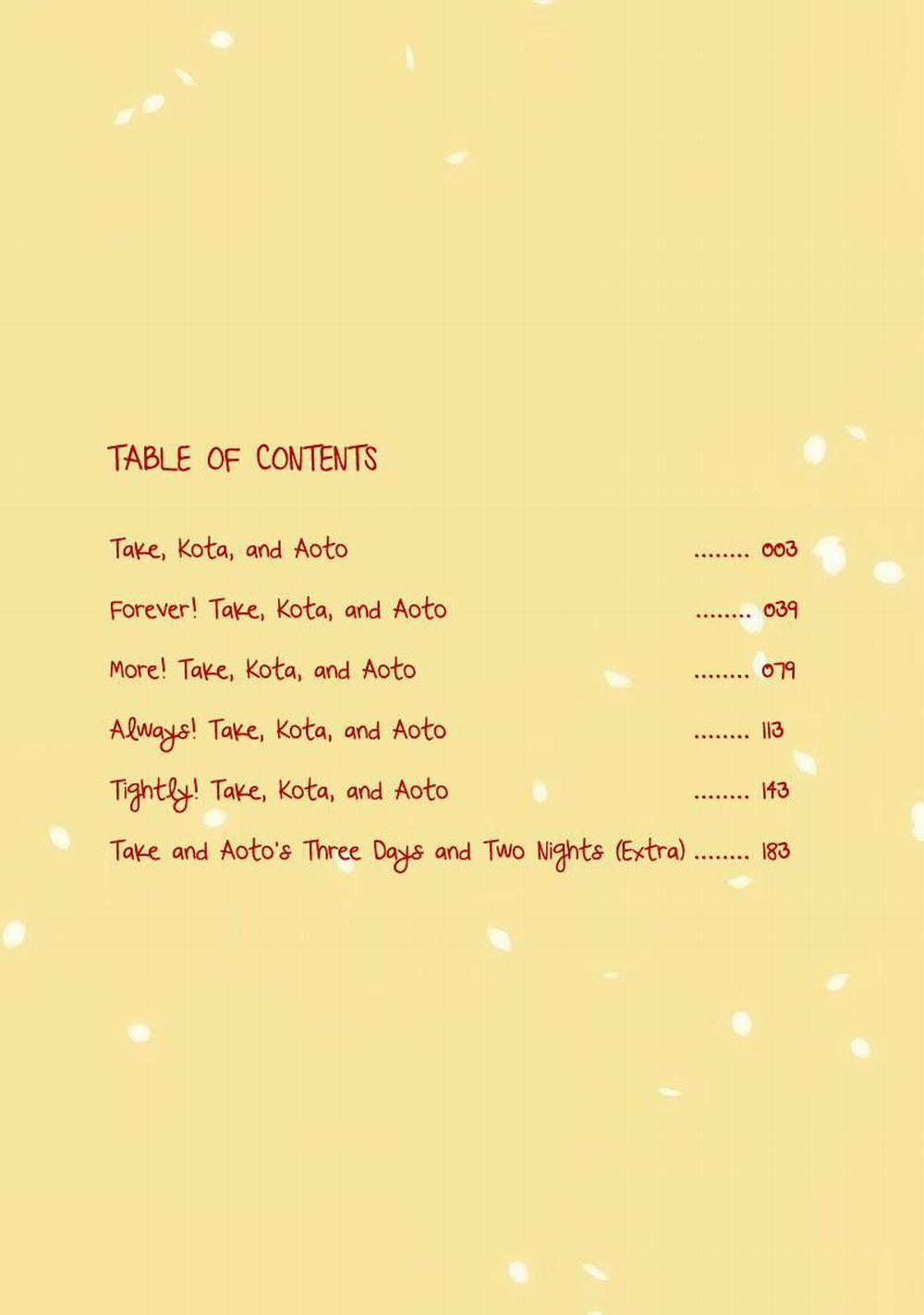 Take, Kota Và Aoto 1 trang 4