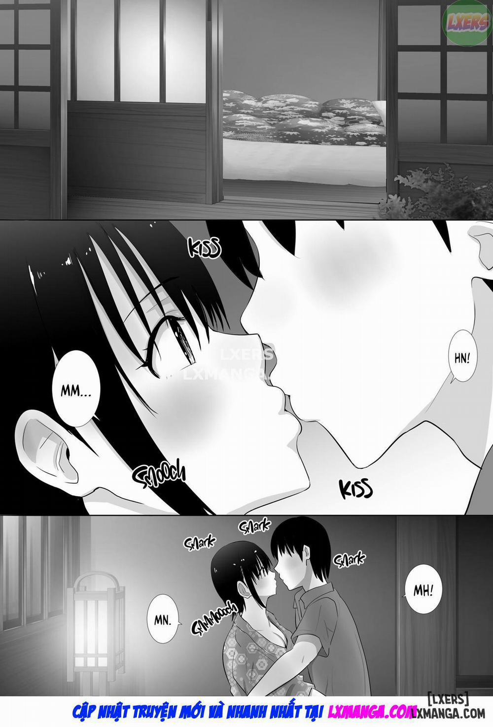 Taken at the Hot Spring - My Busty Honey and Her Pal's Hung Boyfriend 2 END trang 17