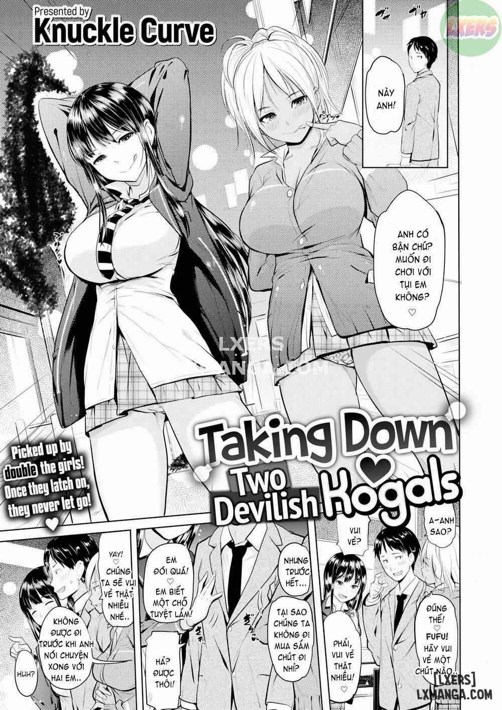 Taking Down Two Devilish Kogals Oneshot trang 0