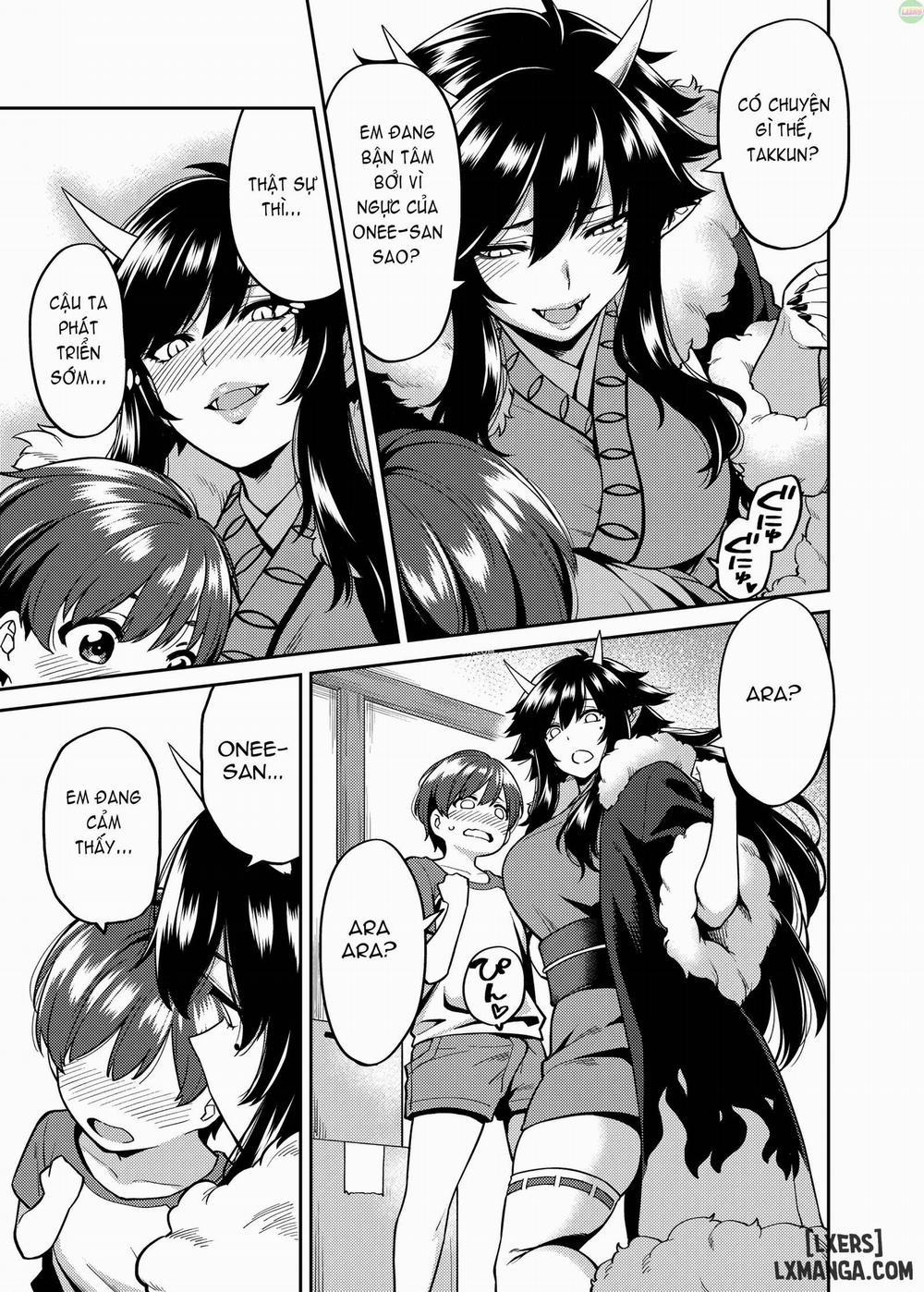 Takkun to Oni no Onee-san Oneshot trang 8