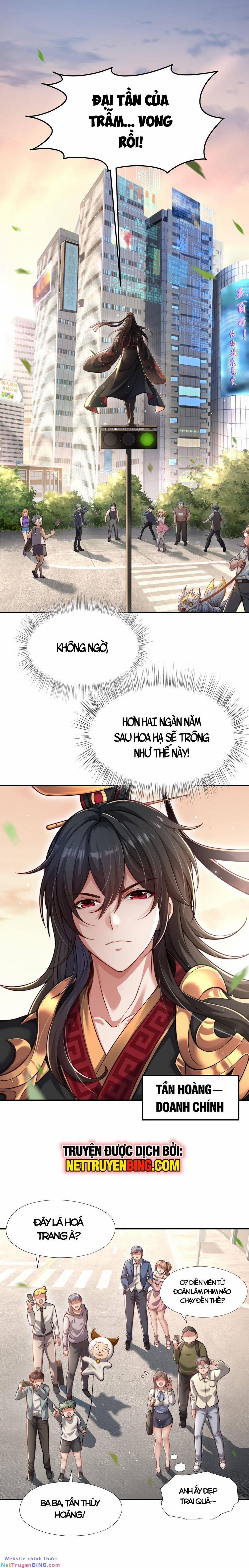 Tần Hoàng Trở Về! Ta Là Thiên Cổ Tiên Đế 1 trang 3