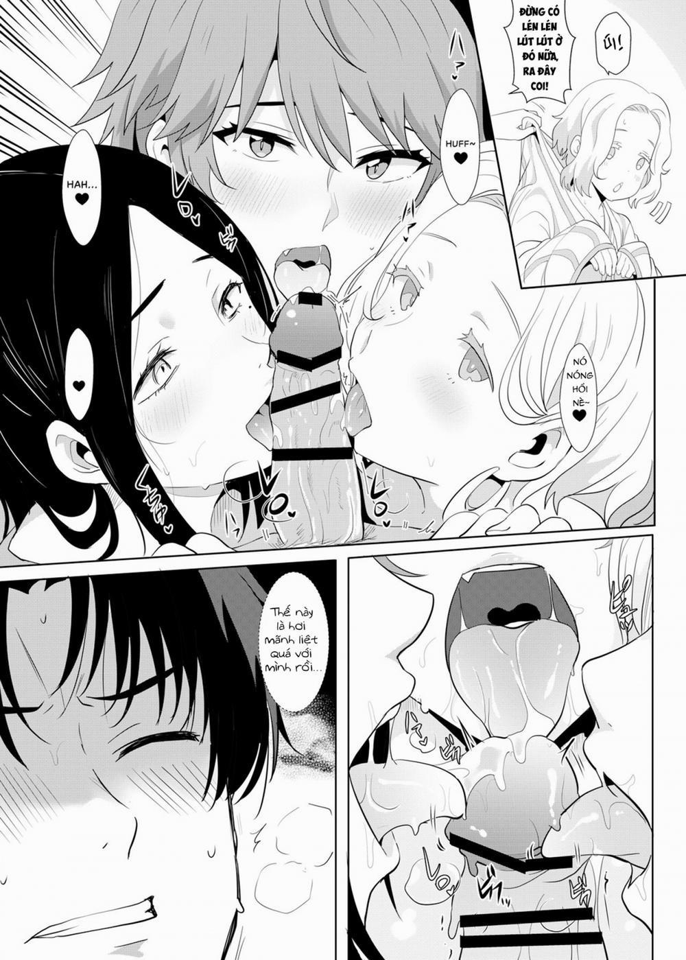 Tận hưởng suối nước nóng cùng mẹ Tomo và bạn bè cô ấy Oneshot milf vó tu trang 9