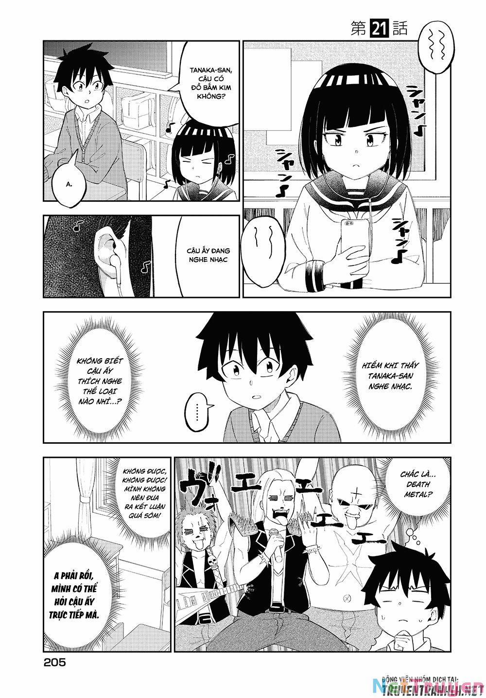 Tanaka-San Trong Lớp Tôi Thật Sự Là Siêu Đáng Sợ 21 trang 1