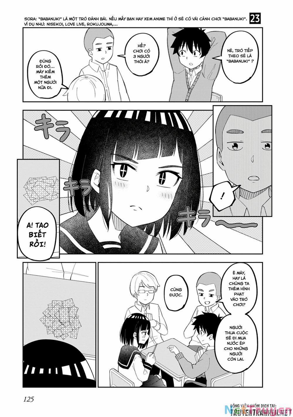 Tanaka-San Trong Lớp Tôi Thật Sự Là Siêu Đáng Sợ 23 trang 1
