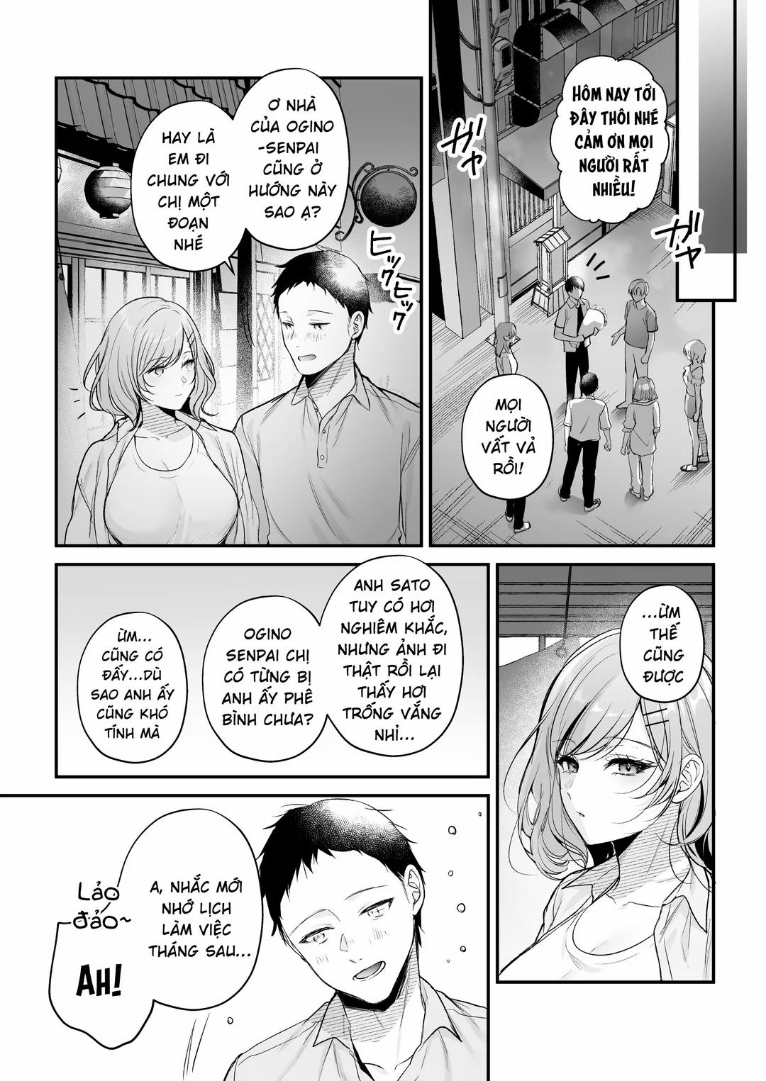 Tanomeba Yarasete Kureru Cool na Senpai Ogino-san Oneshot trang 10