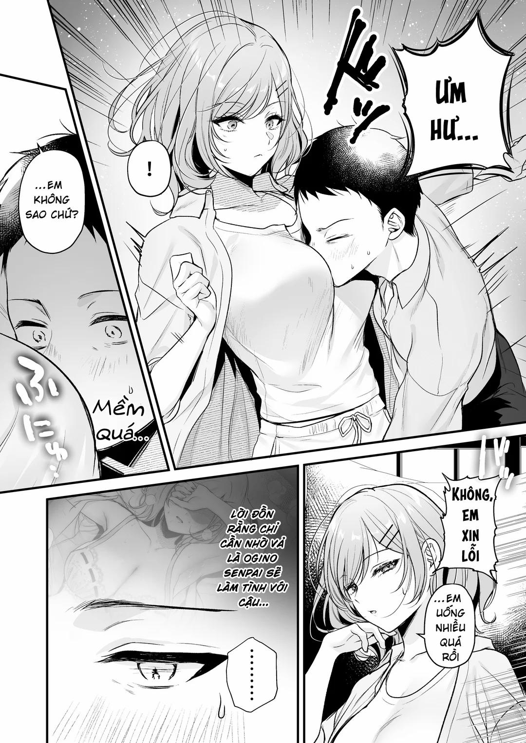 Tanomeba Yarasete Kureru Cool na Senpai Ogino-san Oneshot trang 11