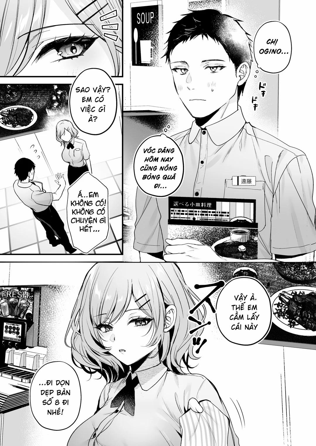 Tanomeba Yarasete Kureru Cool na Senpai Ogino-san Oneshot trang 5