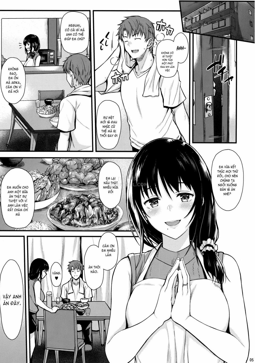 Tạo em bé với Megumi-san Oneshot trang 3