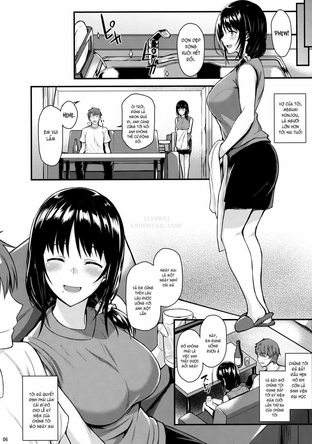 Tạo em bé với Megumi-san Oneshot trang 4