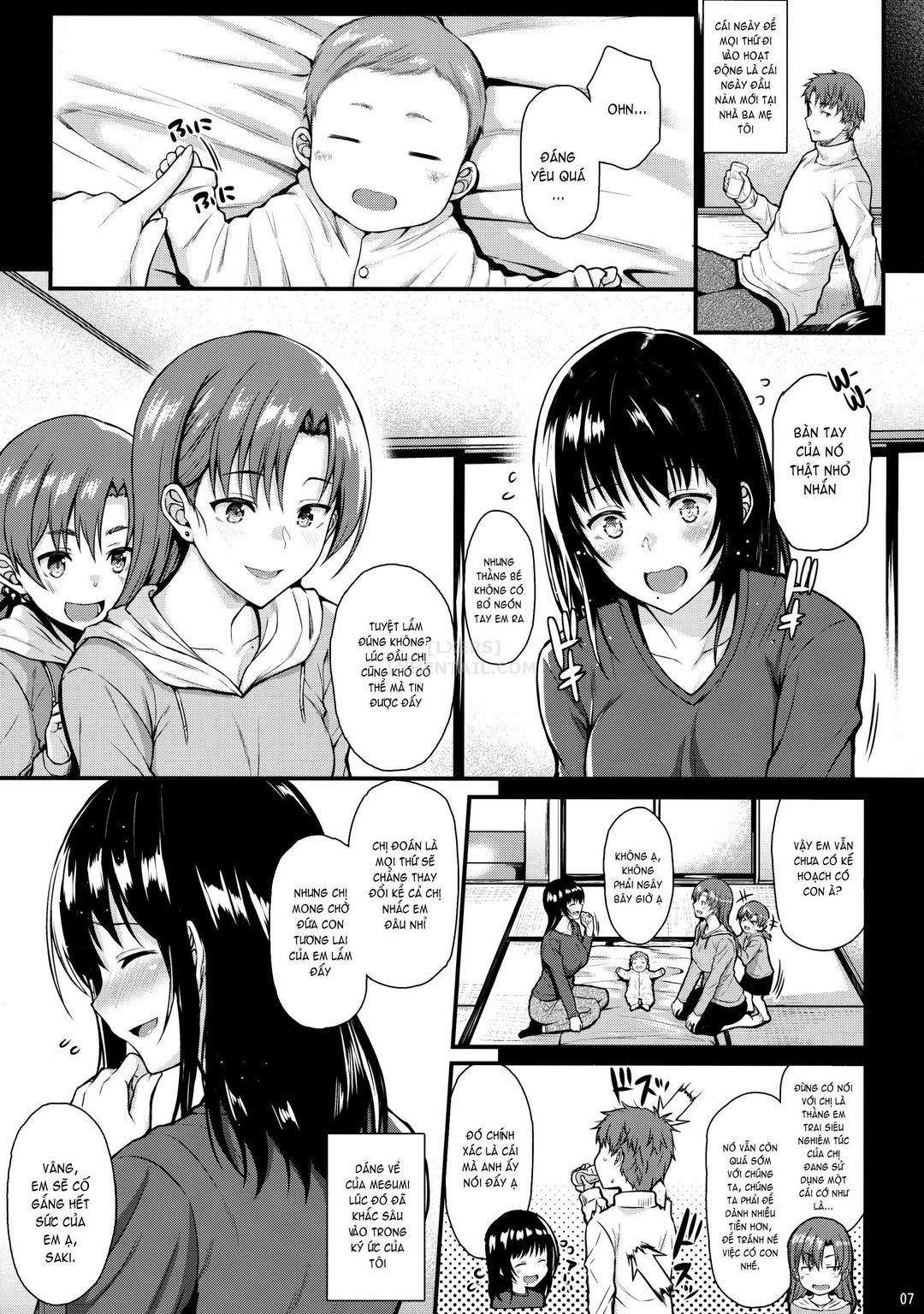 Tạo em bé với Megumi-san Oneshot trang 5