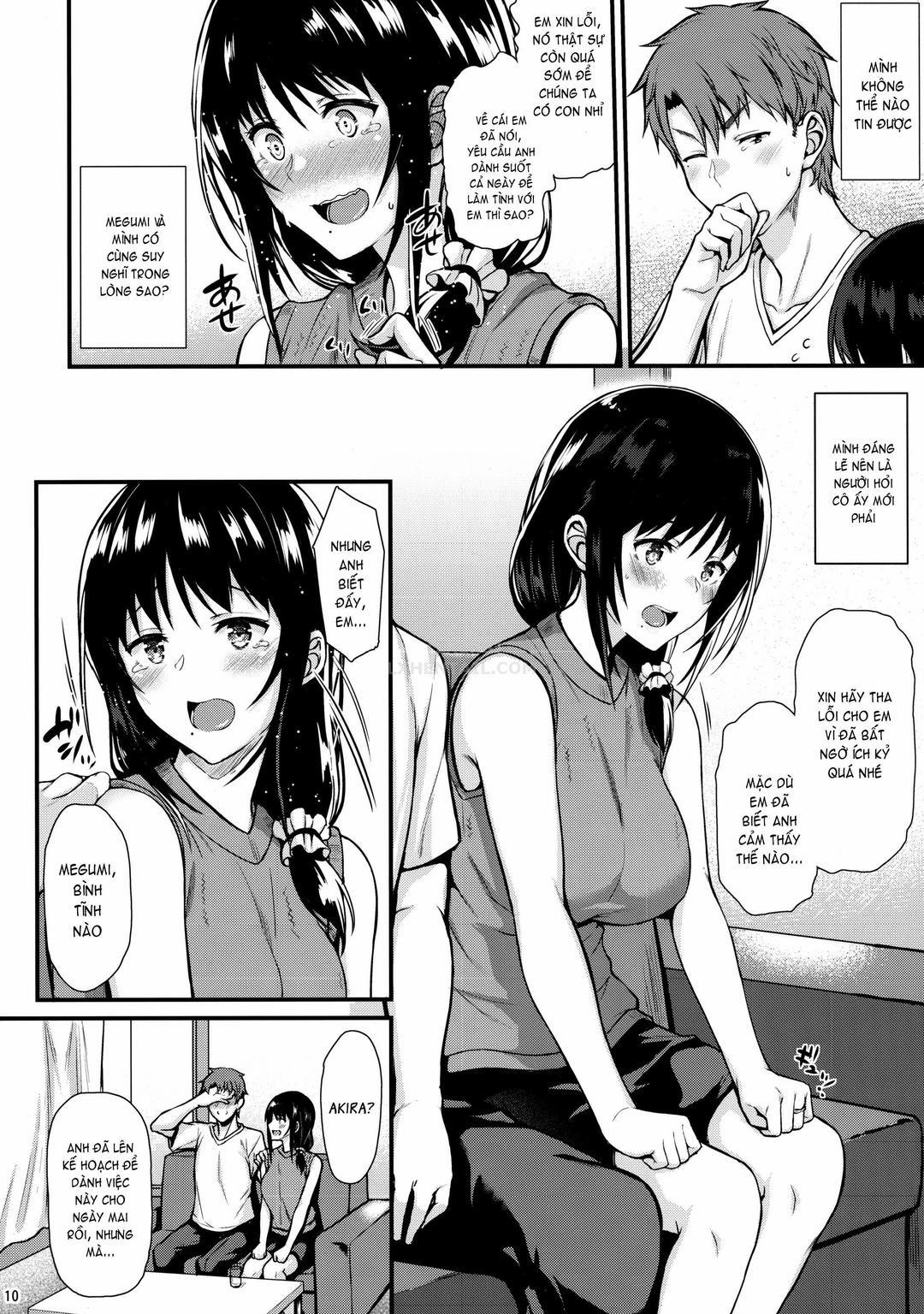 Tạo em bé với Megumi-san Oneshot trang 8