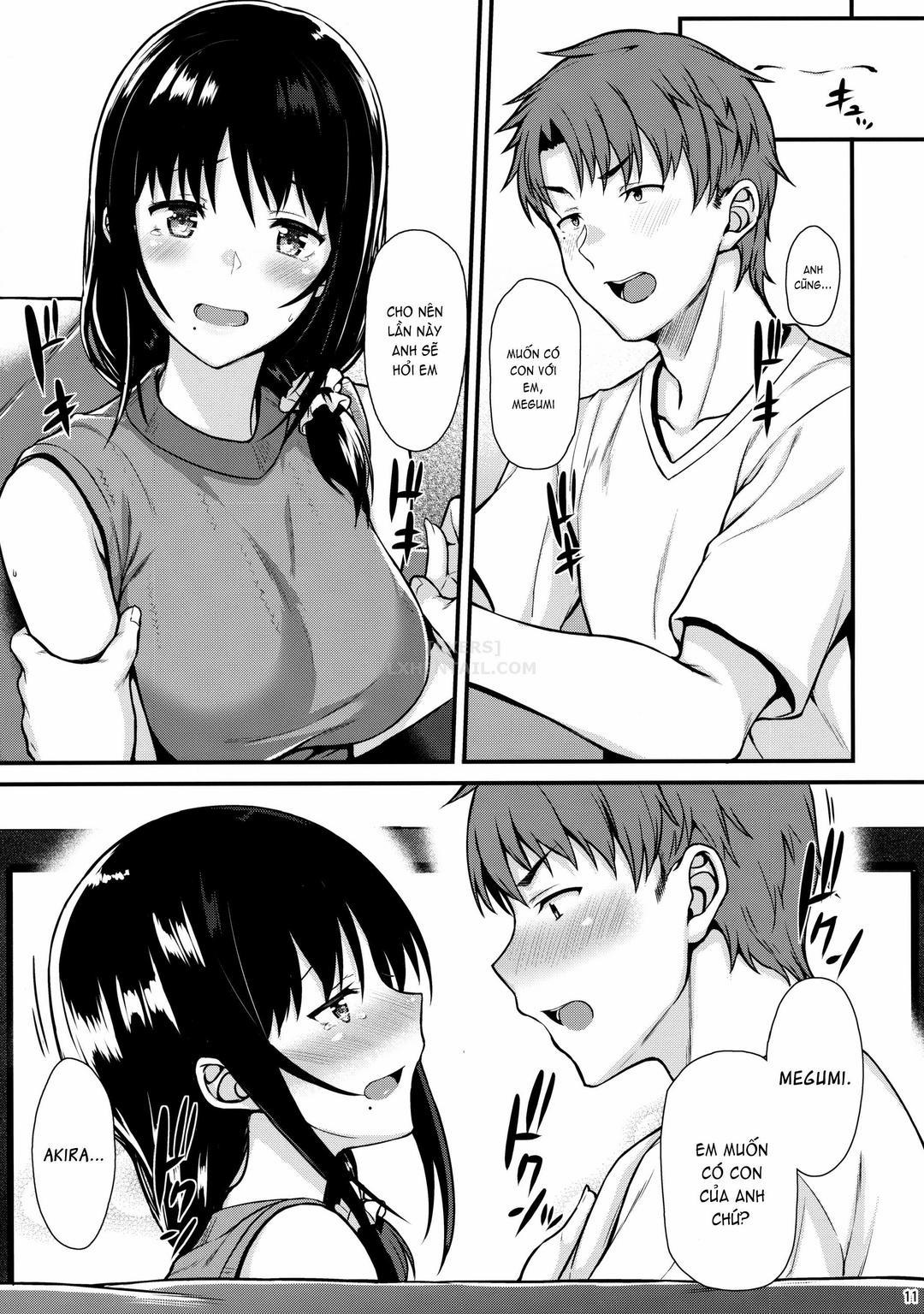 Tạo em bé với Megumi-san Oneshot trang 9