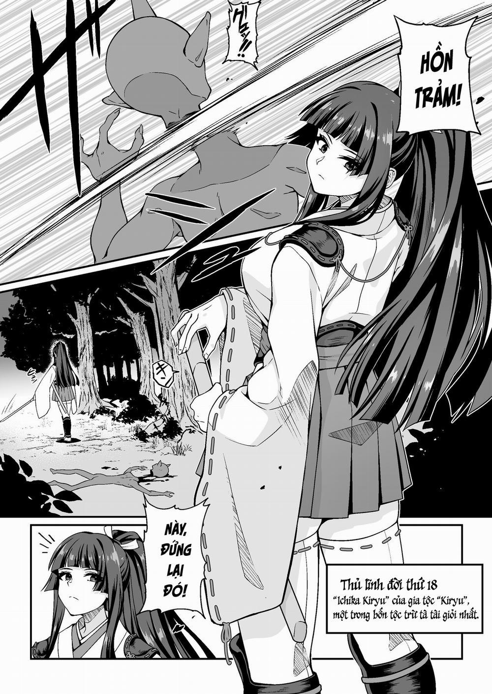 Tatsujin Taimashi nara Shokushu Youma Nante Teki Janai Oneshot trang 3