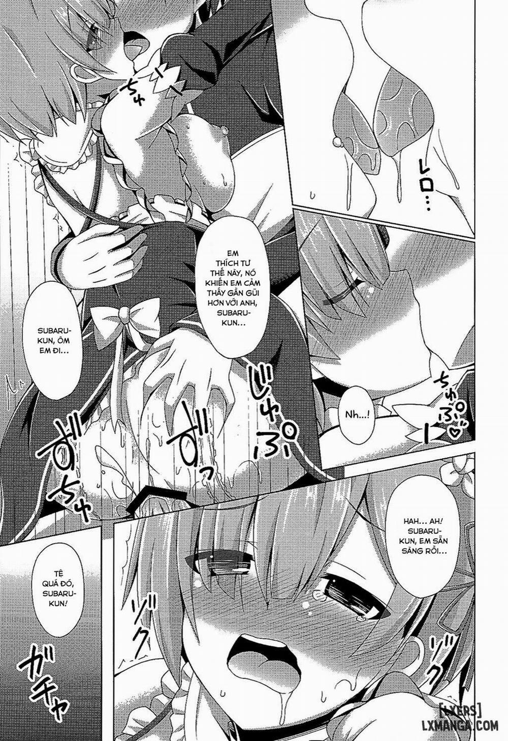 Teach me, Rem-sensei! An introduction to sex with Emilia-tan Oneshot trang 3