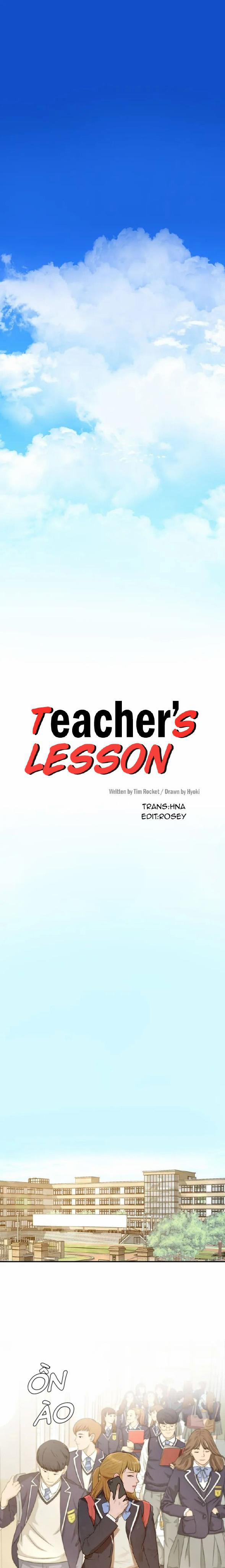 Teacher Lesson - Manhwa 18+ 1 trang 0