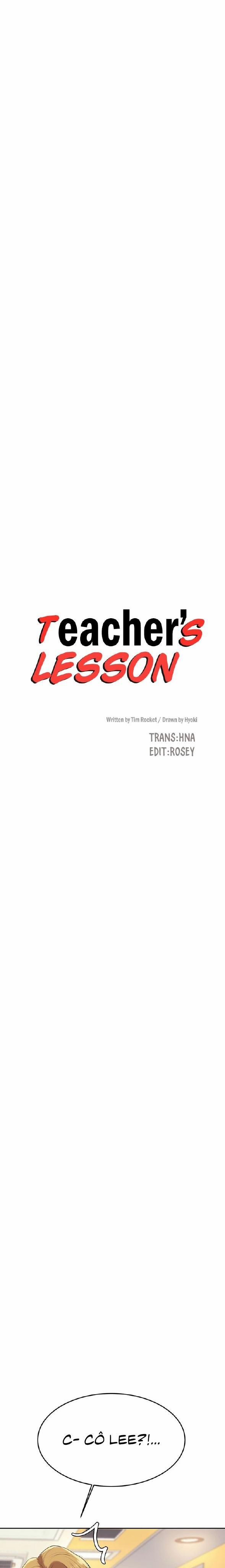 Teacher Lesson - Manhwa 18+ 7 trang 2