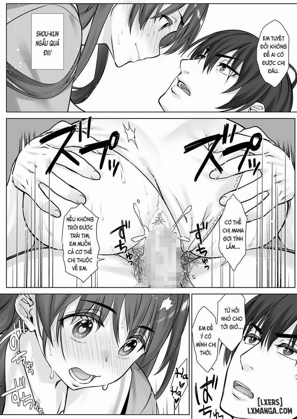 Teihanpatsu JK Onee-chan Manami wa S na Otouto ni Sakaraenai Oneshot trang 13