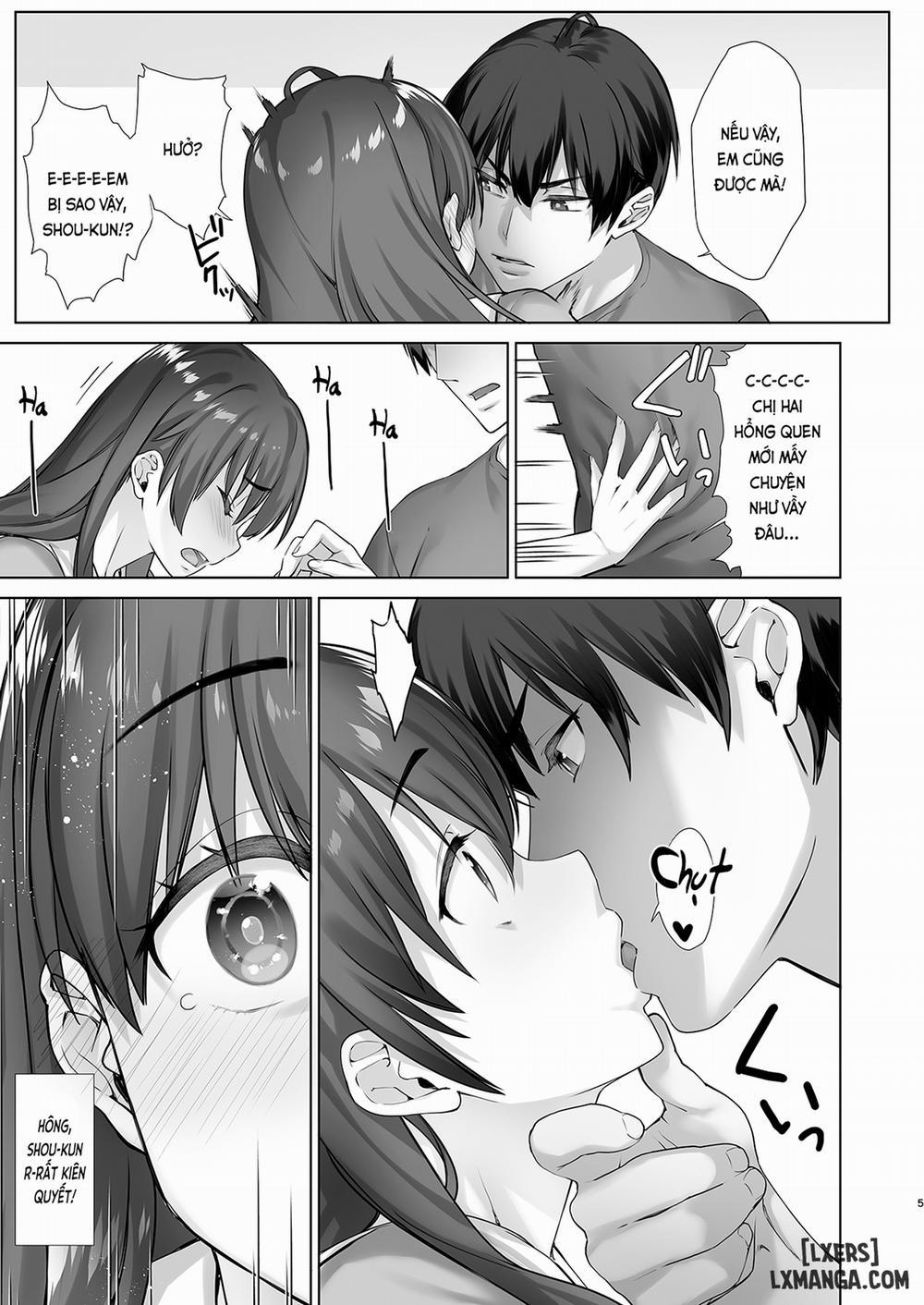 Teihanpatsu JK Onee-chan Manami wa S na Otouto ni Sakaraenai Oneshot trang 4
