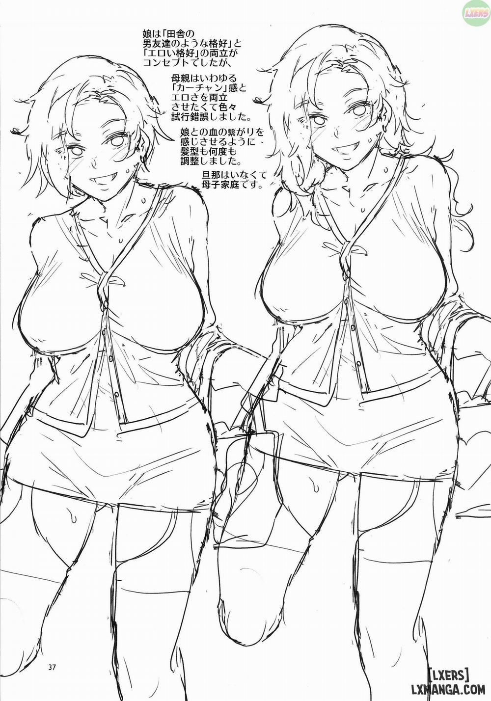 Teisou Kannen Zero no Onna Tomodachi no Haha Oneshot trang 35