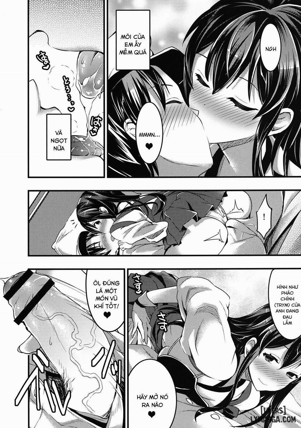 Teitoku no Doutei wa Akagi ga Oishiku Itadakimashita Oneshot trang 4