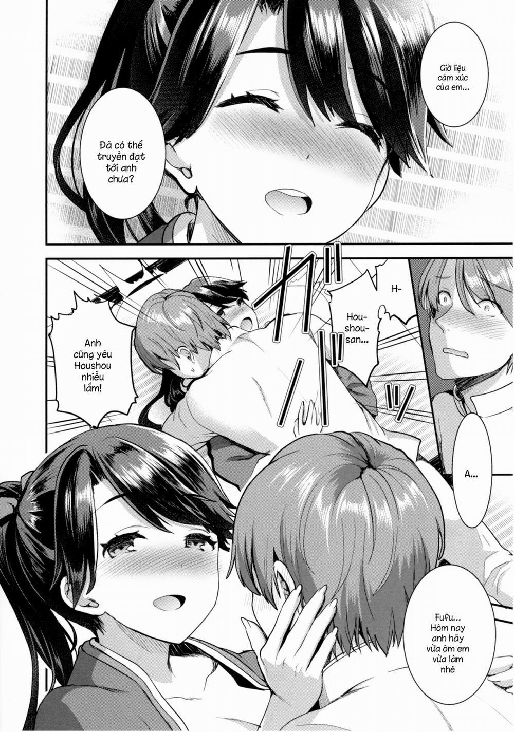 Teitoku o Dame ni Suru Junyuu Tekoki Houshou Hen (Kantai Collection) Oneshot trang 11