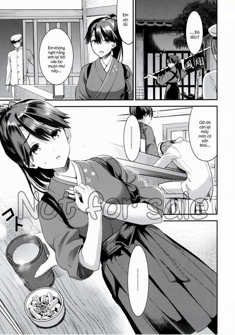 Teitoku o Dame ni Suru Junyuu Tekoki Houshou Hen (Kantai Collection) Oneshot trang 2