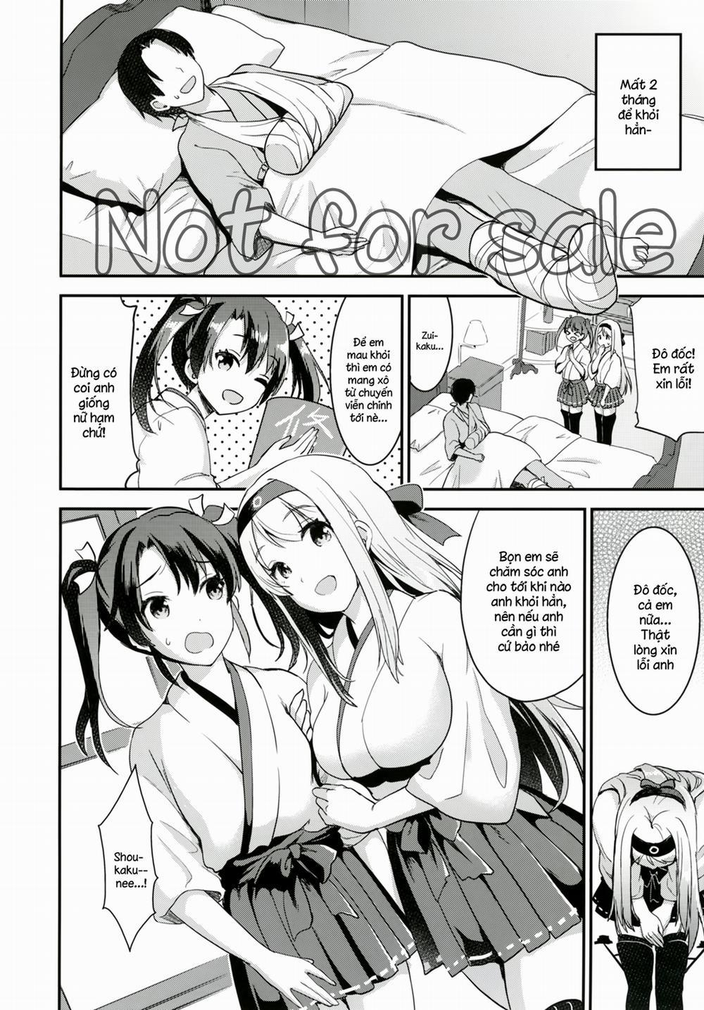 Teitoku o Dame ni Suru Junyuu Tekoki Kai Ni Kou (Kantai Collection) Oneshot trang 4