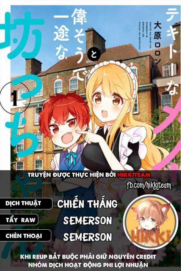 Tekito Na Maid No Oneesan & Erasou De Ichizu Na Botchan 16 trang 0