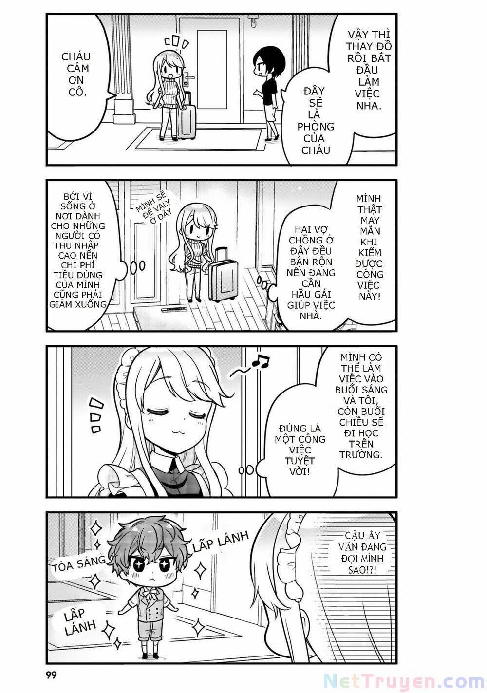 Tekito Na Maid No Oneesan & Erasou De Ichizu Na Botchan 8 trang 9