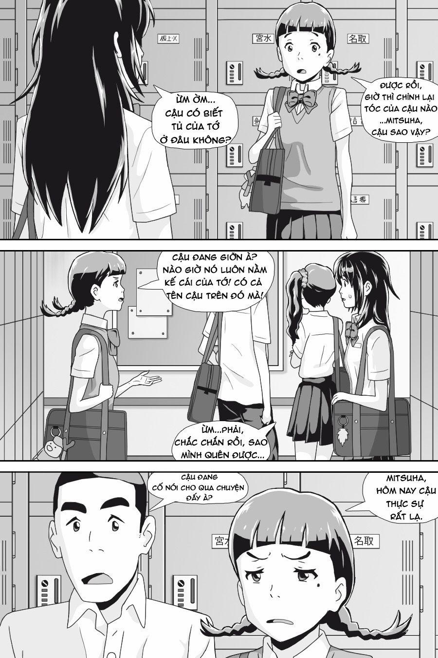 Tên Cậu Là Gì: Nghĩ Ngợi & Mộng Mơ 0 Cậu là ai? trang 24