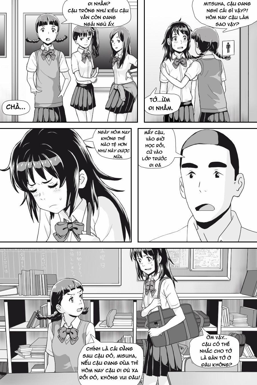 Tên Cậu Là Gì: Nghĩ Ngợi & Mộng Mơ 0 Cậu là ai? trang 28