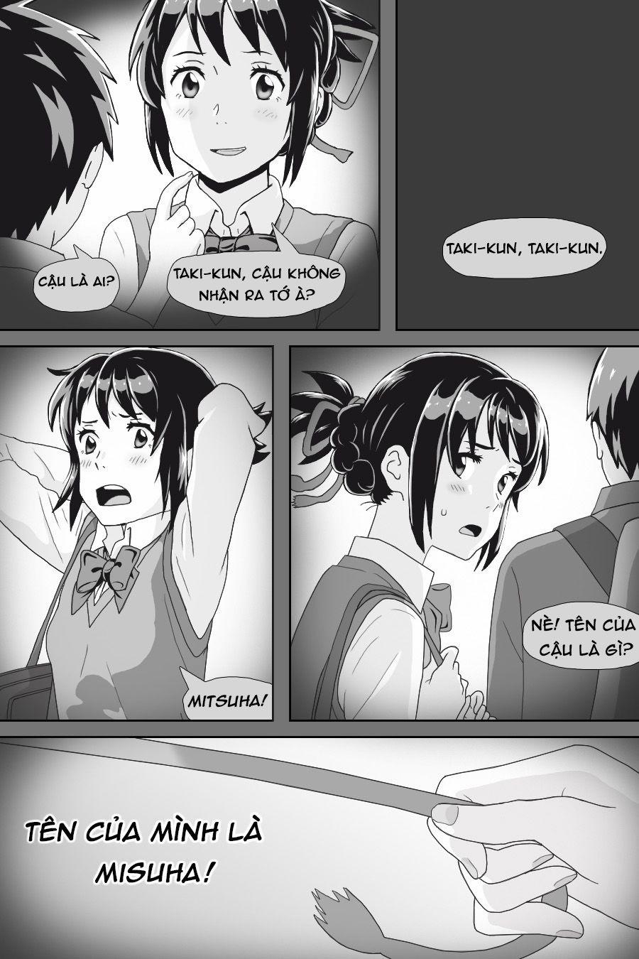 Tên Cậu Là Gì: Nghĩ Ngợi & Mộng Mơ 0 Cậu là ai? trang 4