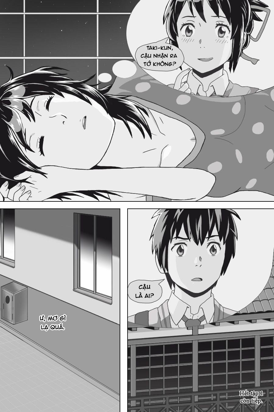 Tên Cậu Là Gì: Nghĩ Ngợi & Mộng Mơ 0 Cậu là ai? trang 49