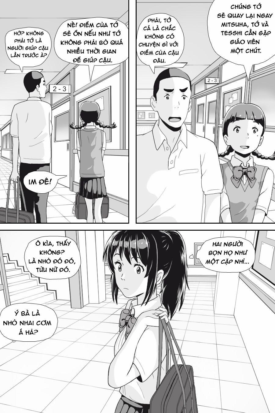 Tên Cậu Là Gì: Nghĩ Ngợi & Mộng Mơ 0 Giấc mơ của chúng ta. trang 11