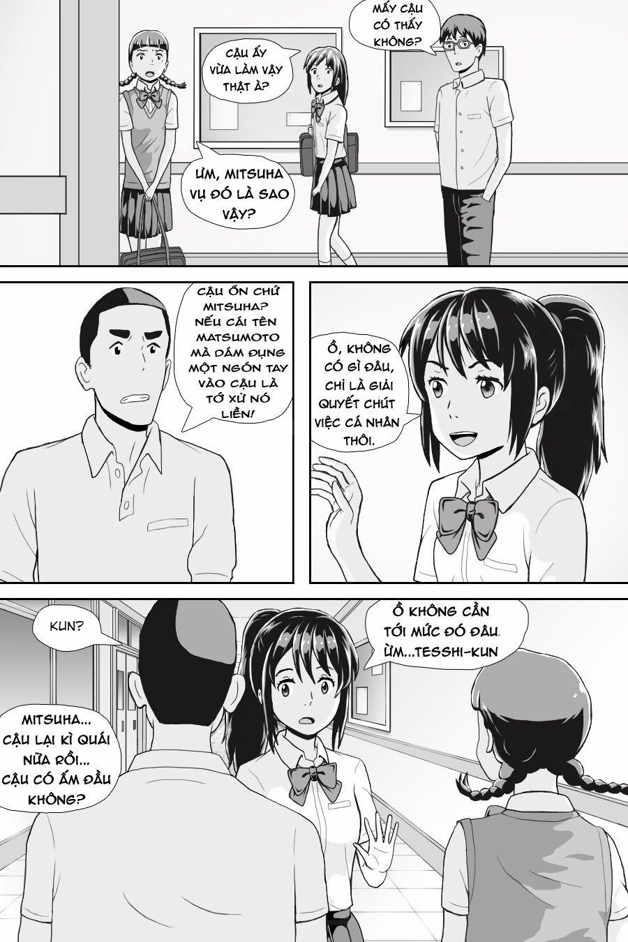 Tên Cậu Là Gì: Nghĩ Ngợi & Mộng Mơ 0 Giấc mơ của chúng ta. trang 15