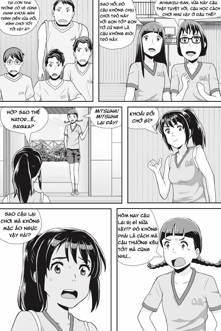 Tên Cậu Là Gì: Nghĩ Ngợi & Mộng Mơ 0 Giấc mơ của chúng ta. trang 20