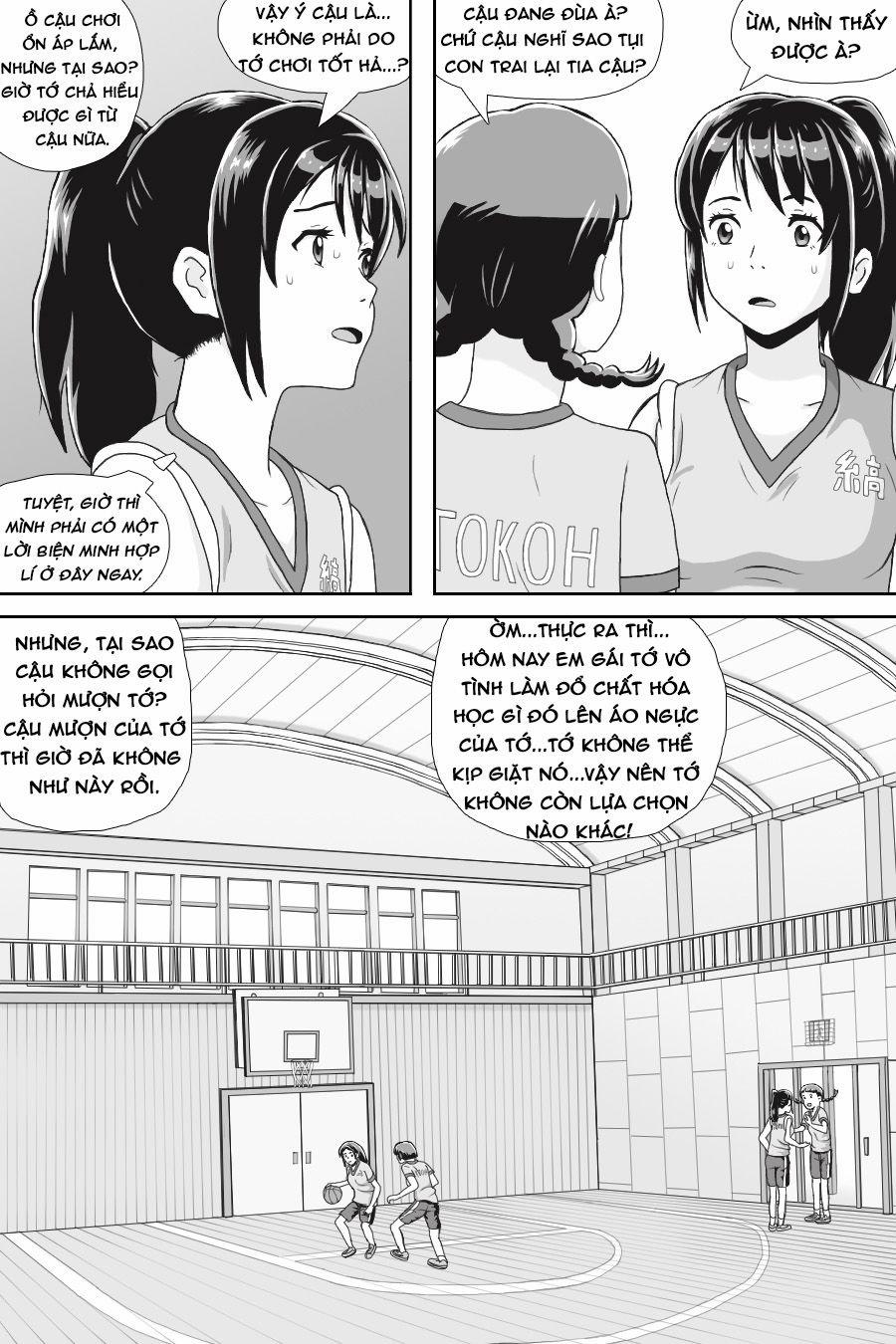Tên Cậu Là Gì: Nghĩ Ngợi & Mộng Mơ 0 Giấc mơ của chúng ta. trang 21