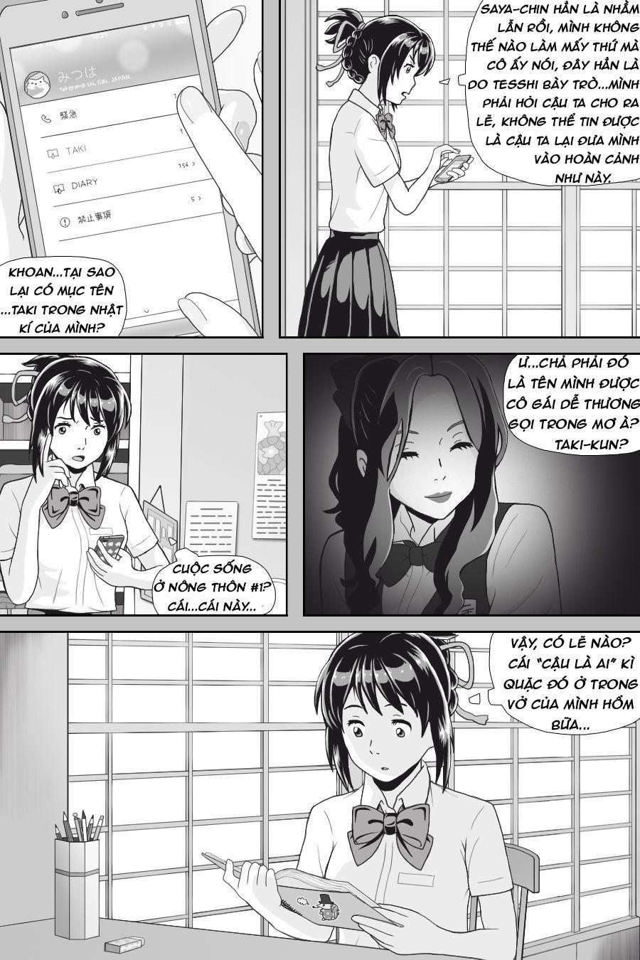 Tên Cậu Là Gì: Nghĩ Ngợi & Mộng Mơ 0 Giấc mơ của chúng ta. trang 42