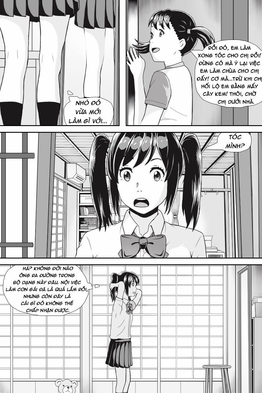 Tên Cậu Là Gì: Nghĩ Ngợi & Mộng Mơ 0 Giấc mơ của chúng ta. trang 6