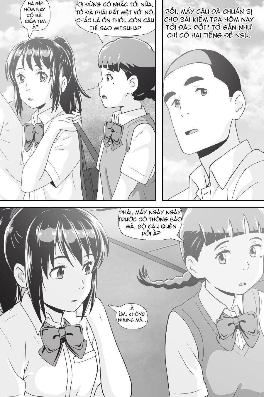 Tên Cậu Là Gì: Nghĩ Ngợi & Mộng Mơ 0 Góc nhìn người trinh nữ. trang 14
