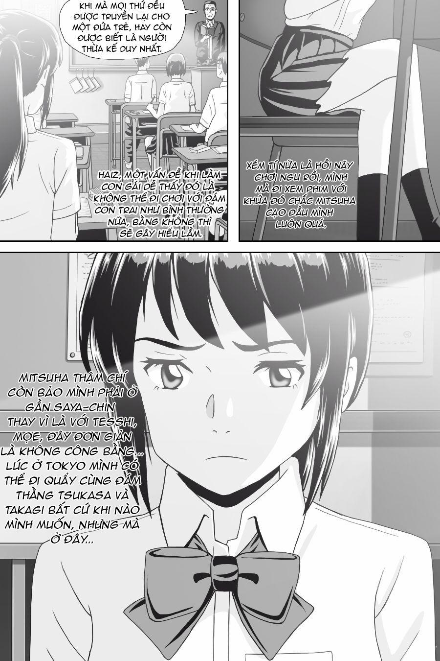 Tên Cậu Là Gì: Nghĩ Ngợi & Mộng Mơ 0 Góc nhìn người trinh nữ. trang 19