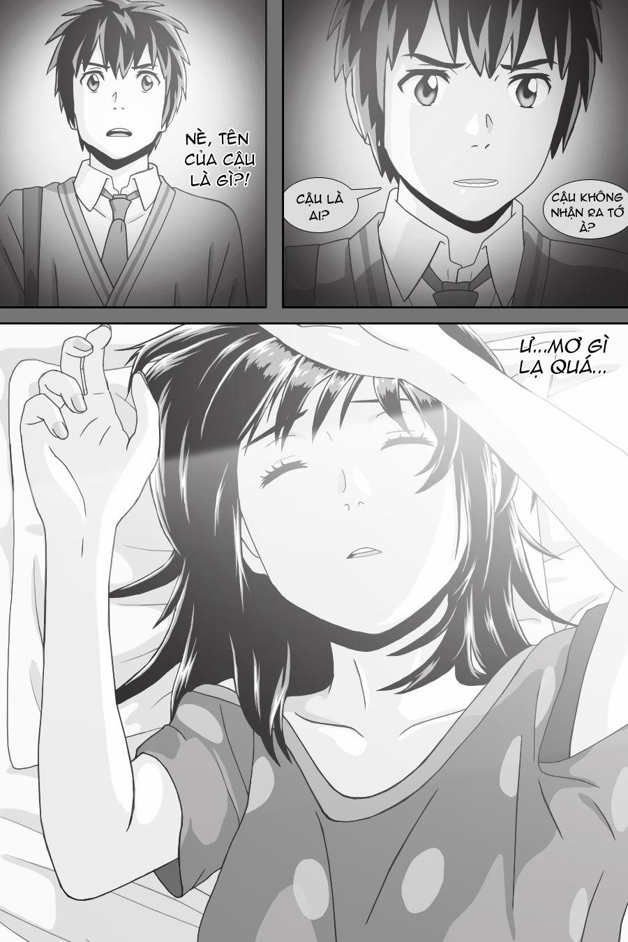 Tên Cậu Là Gì: Nghĩ Ngợi & Mộng Mơ 0 Góc nhìn người trinh nữ. trang 2