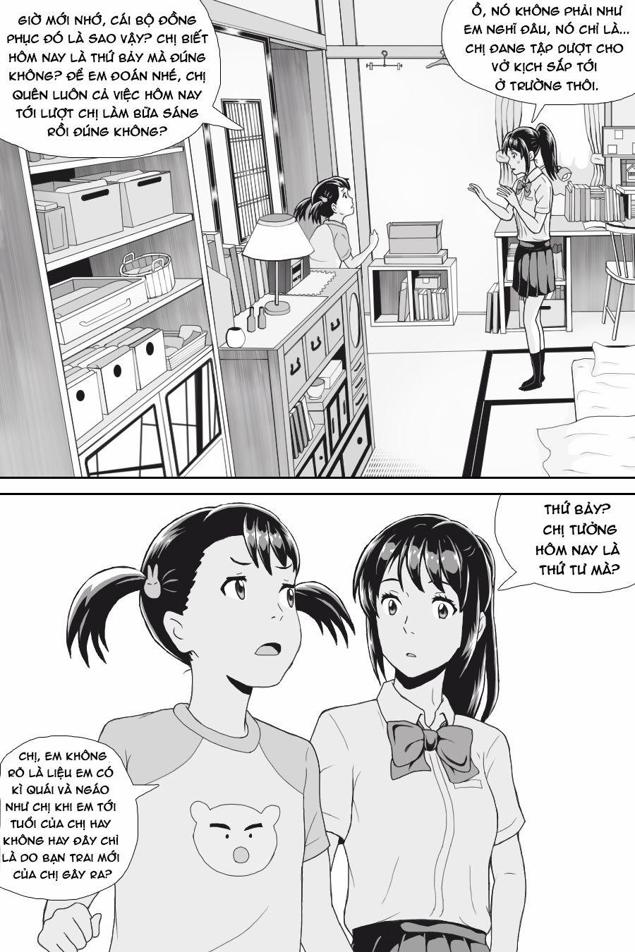 Tên Cậu Là Gì: Nghĩ Ngợi & Mộng Mơ 0 Những sợi chỉ định mệnh. trang 16