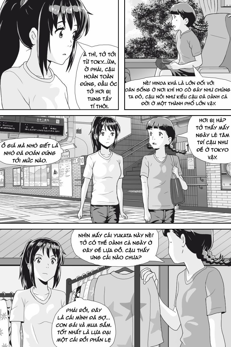 Tên Cậu Là Gì: Nghĩ Ngợi & Mộng Mơ 0 Những sợi chỉ định mệnh. trang 27