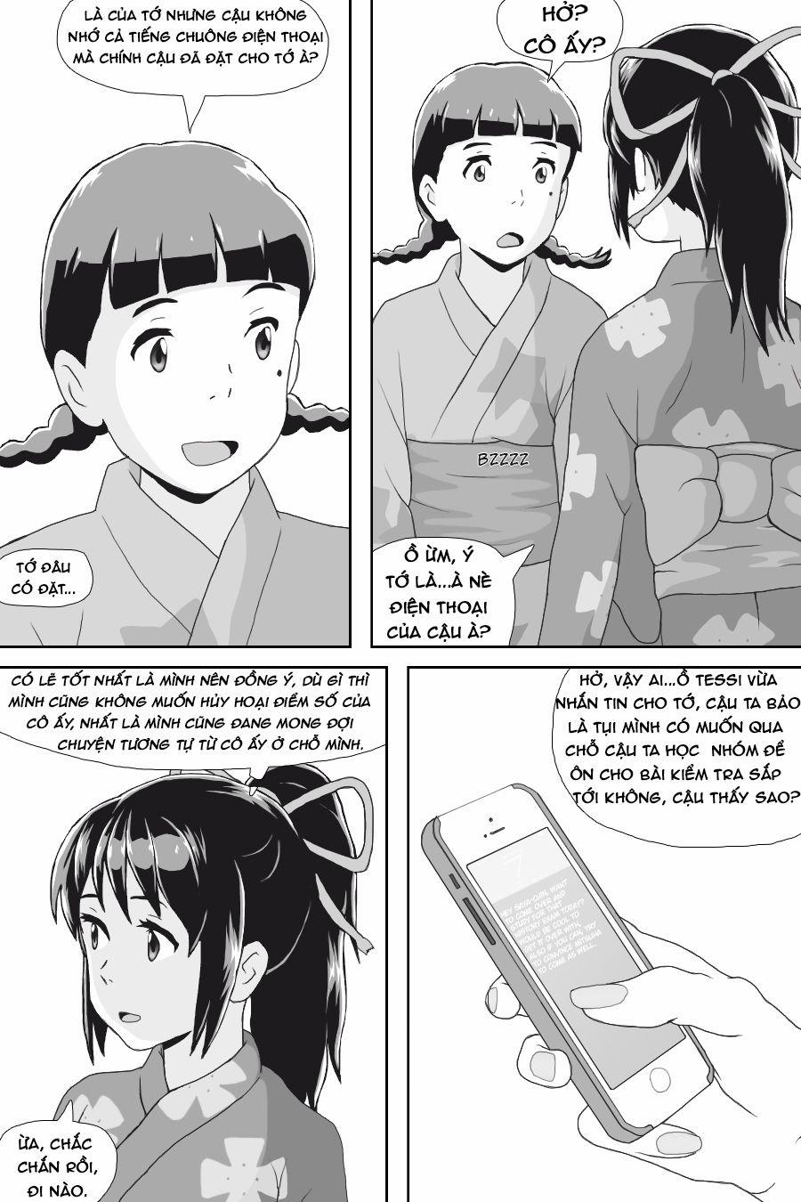 Tên Cậu Là Gì: Nghĩ Ngợi & Mộng Mơ 0 Những sợi chỉ định mệnh. trang 32