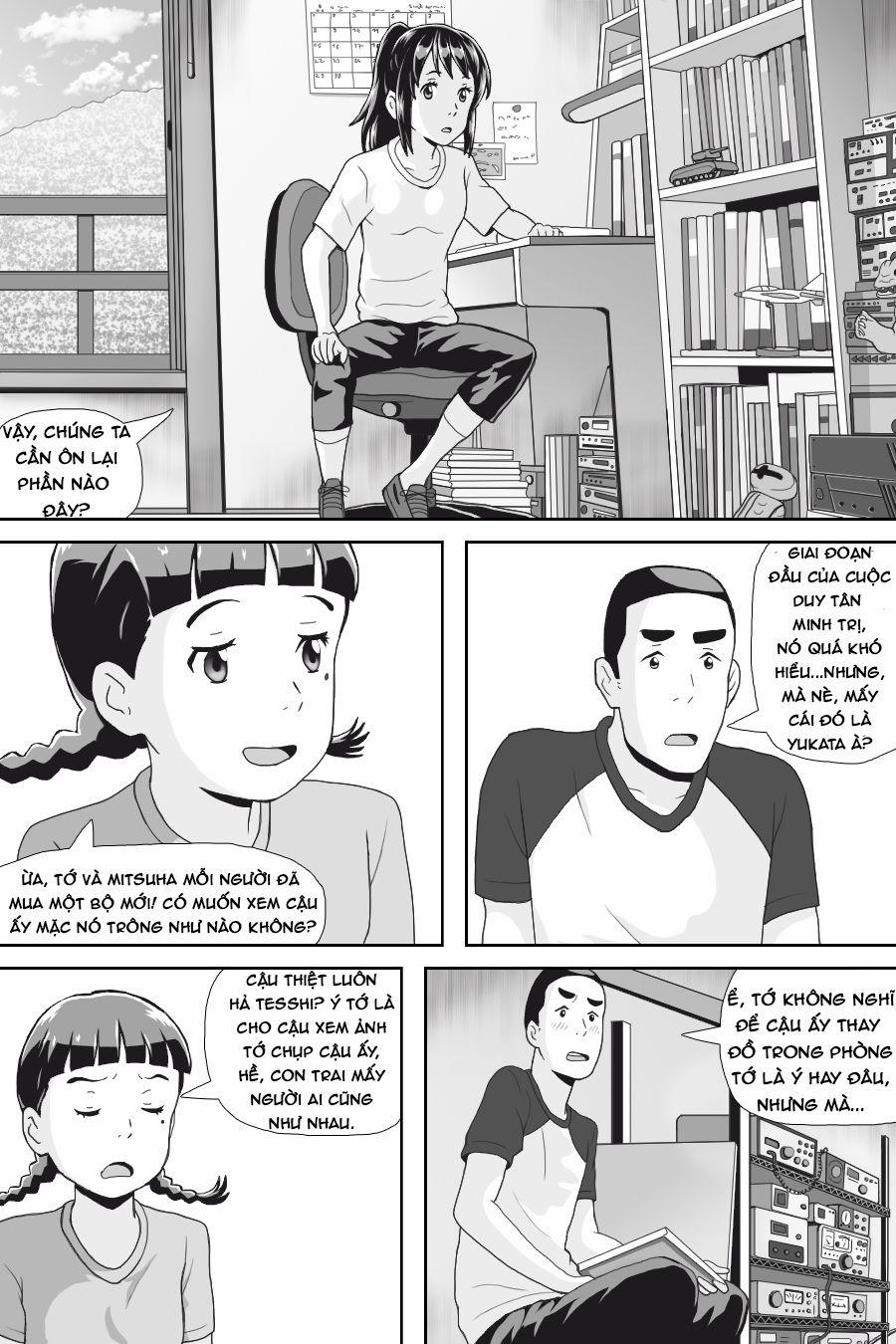 Tên Cậu Là Gì: Nghĩ Ngợi & Mộng Mơ 0 Những sợi chỉ định mệnh. trang 33