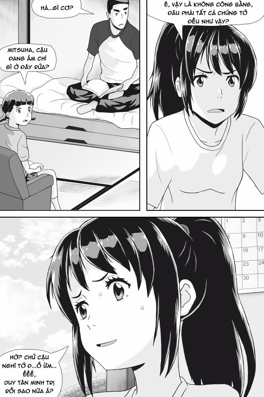 Tên Cậu Là Gì: Nghĩ Ngợi & Mộng Mơ 0 Những sợi chỉ định mệnh. trang 34